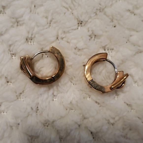 Michael Kors Hoop Earrings - Picture 2 of 4